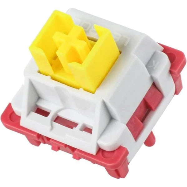 LEOBOG Nimbus Linear Mechanical Switch – Ultra-Smooth, Silent, Pre-Lubed, Hot-Swappable, Ideal for Custom Keyboards | 35pcs (NS35)