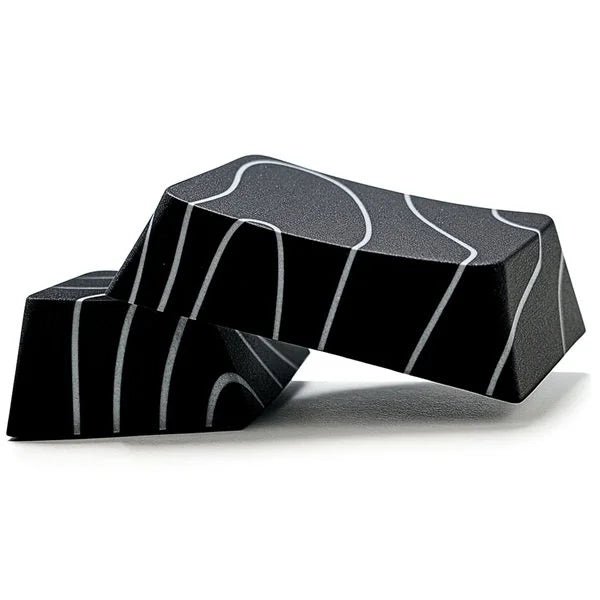 Black Contour Sublimation Keycaps 80 Qty | Compatible With All Aula F75 Keyboard Series | Black Contour (BCK)