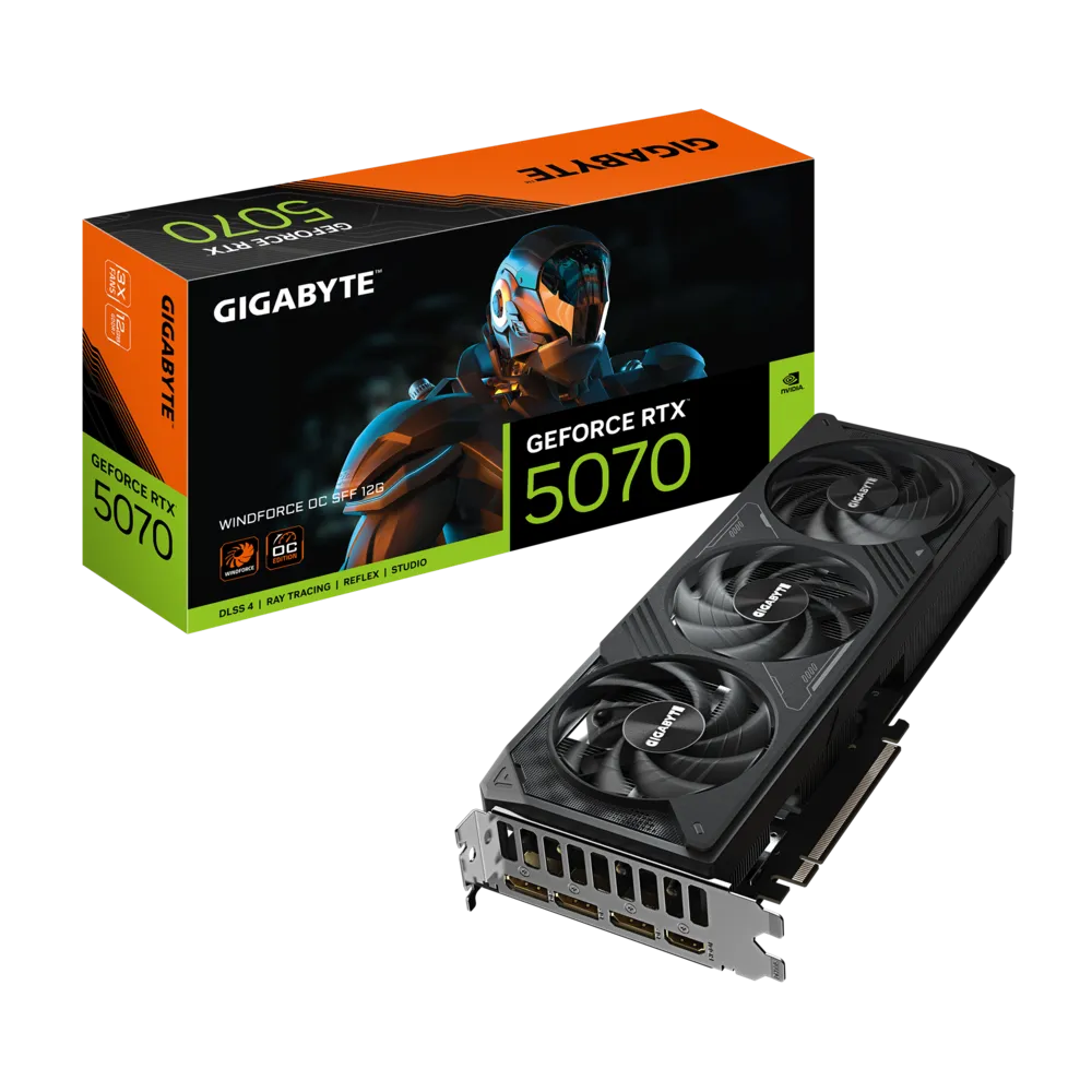 Gigabyte GeForce RTX 5070 WINDFORCE OC SFF 12G Graphics Card