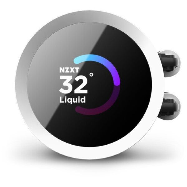 NZXT Kraken 360 RGB 360mm AIO Liquid Cooler with LCD Dispay (White)