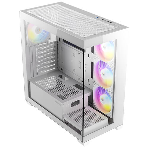 Antec CX300 ARGB with 4 Fans ATX Cabinet (White)