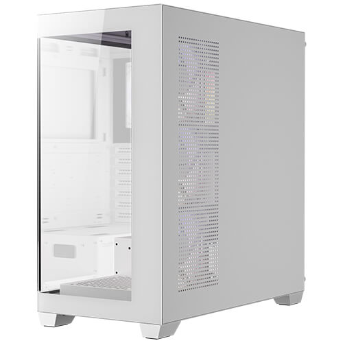Antec CX300 ARGB with 4 Fans ATX Cabinet (White)