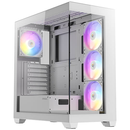 Antec CX300 ARGB with 4 Fans ATX Cabinet (White)