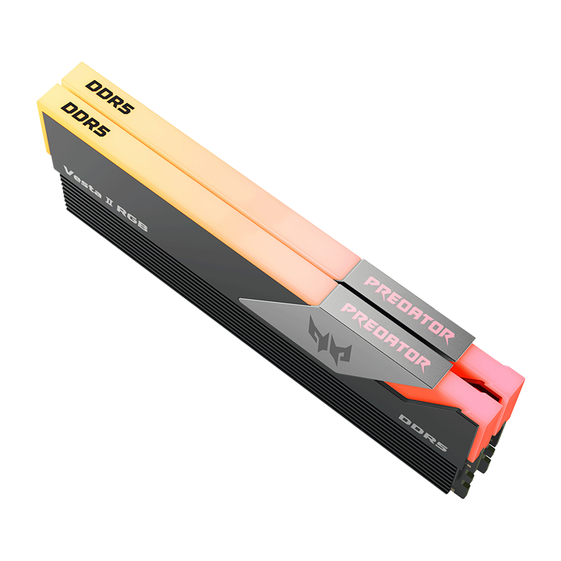 ACER Predator Vesta II RGB 32GB ( 16GBx2 ) 6000MHz DDR5 RAM ( Black ) ( CL30 )