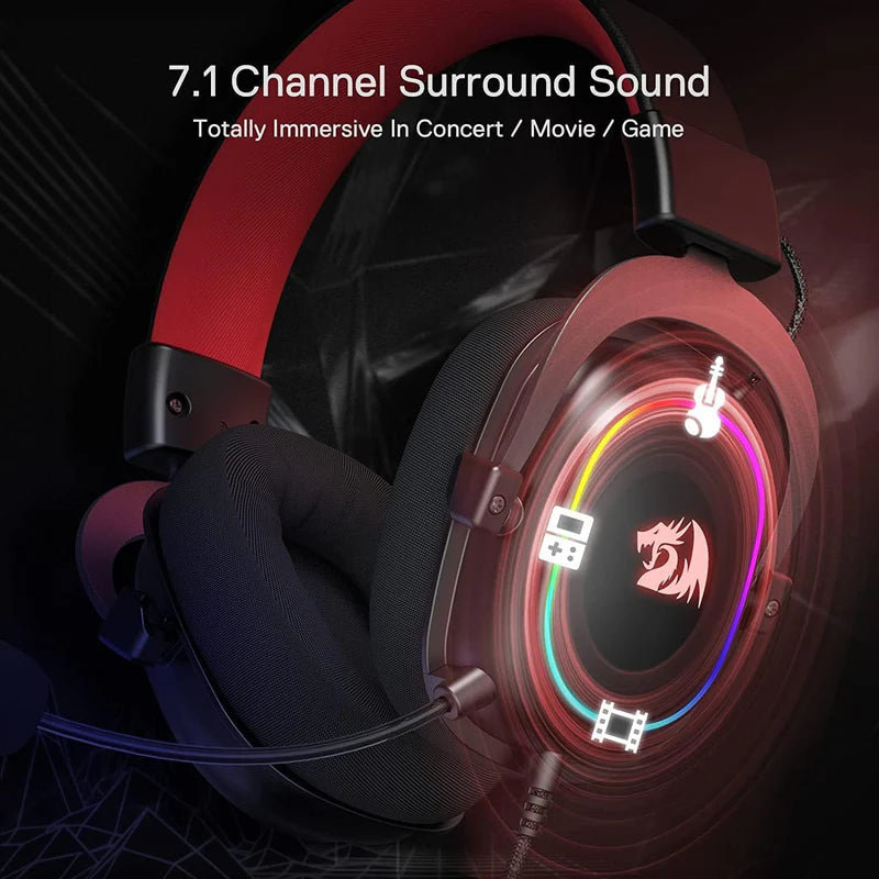 Zeus X H510 - RGB Gaming Headset with 7.1 Surround Sound