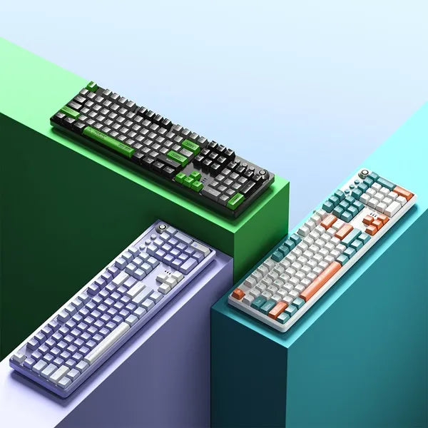 Aula F2088Pro Mechanical Gaming Keyboard | Black+ Grey + Green (F2088 ProBGrG)