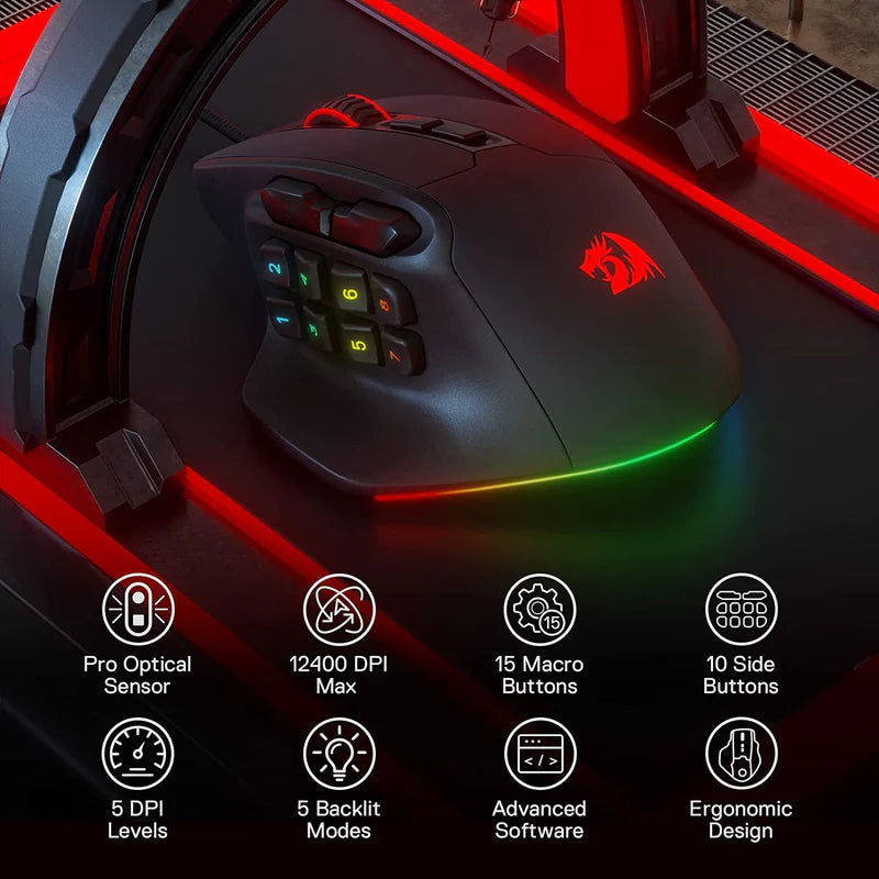 AATROX M811 RGB Wired Mouse