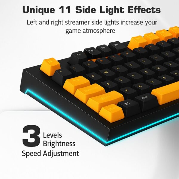 AULA F3032 Wired RGB Backlight Mechanical Gaming Keyboard