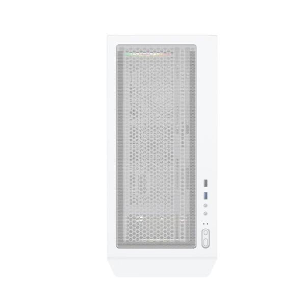 Ant Esports 411 Air ARGB (E-ATX) Mid Tower Cabinet (White)