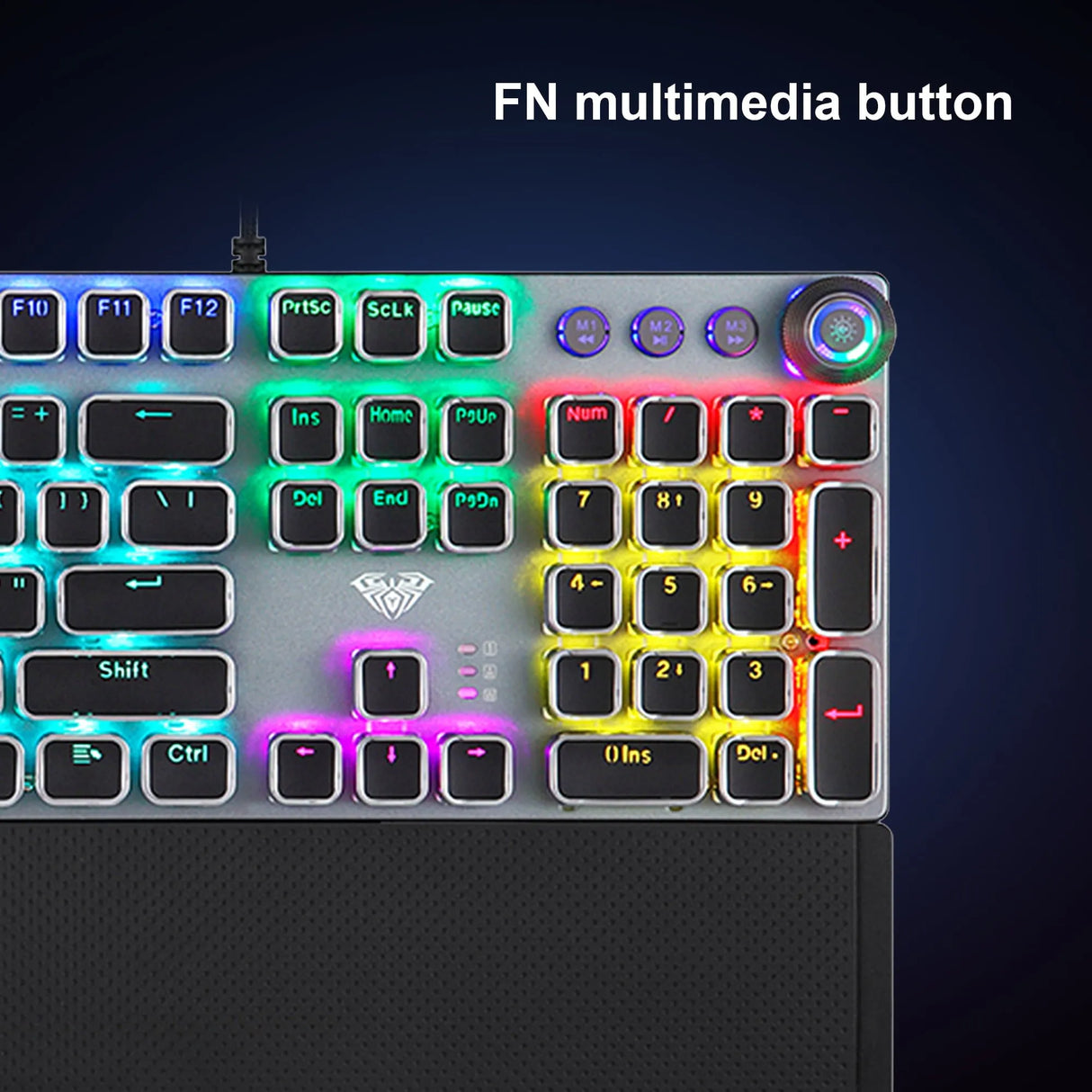 AULA F2088 RGB Mechanical Gaming Keyboard(Black)