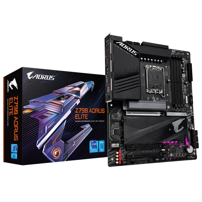 Gigabyte Z790 Aorus Elite DDR5 Intel Motherboard Supports Intel 12th, 13th & 14th Gen Processors