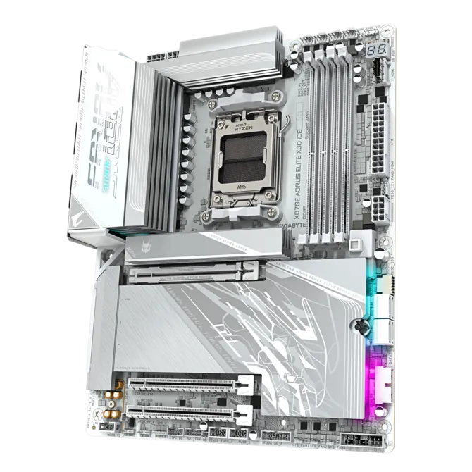 Gigabyte X870E AORUS ELITE X ICE Motherboard
