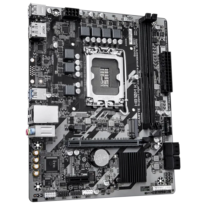 GIGABYTE H810M K LGA 1851 M-ATX Intel Motherboard