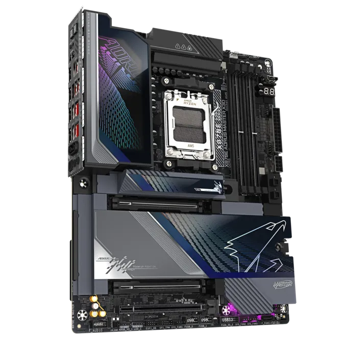 Gigabyte X870E AORUS MASTER X3D Motherboard