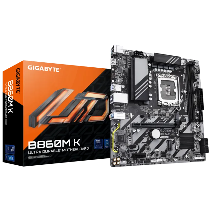 GIGABYTE B860M K Ultra Durable Intel Motherboard