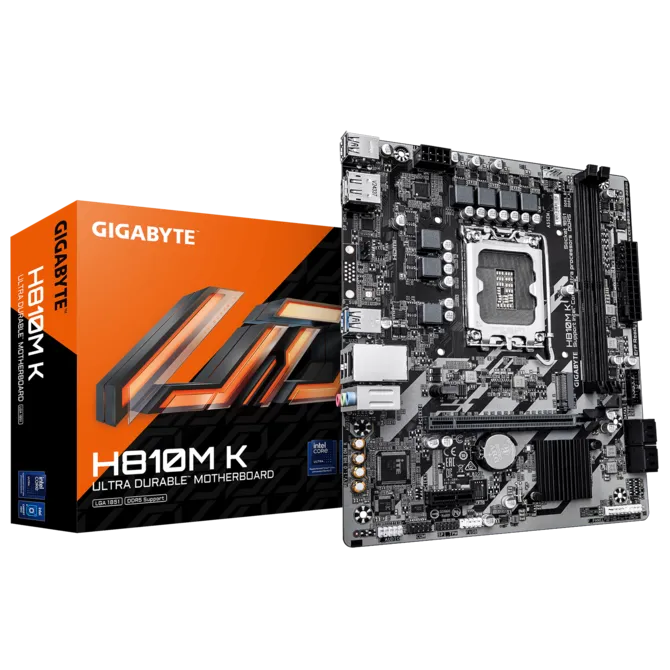 GIGABYTE H810M K LGA 1851 M-ATX Intel Motherboard