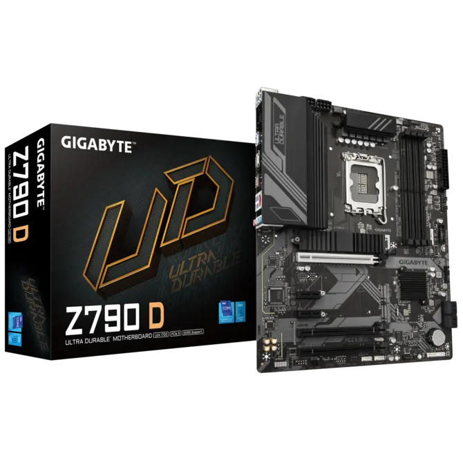 Gigabyte Z790 D (rev. 1.0) Motherboard Supports Intel 12th, 13th & 14th Gen Processors
