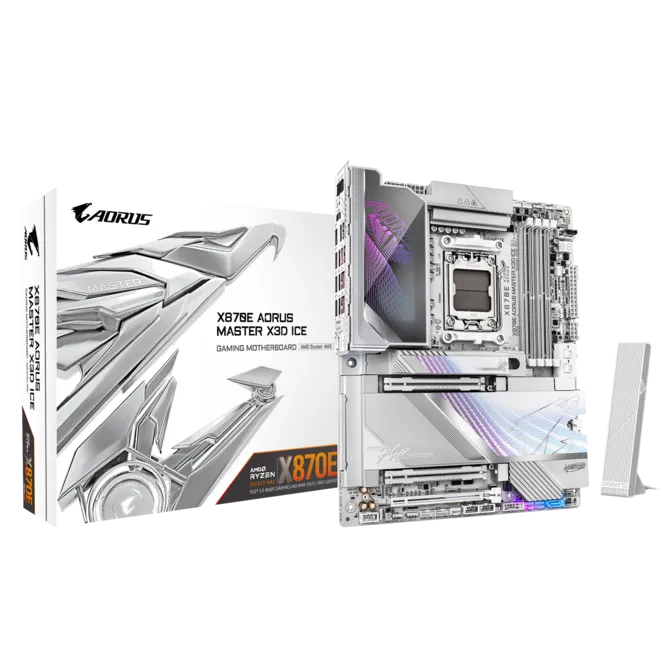 Gigabyte X870E Aorus Master X3D ICE Motherboard