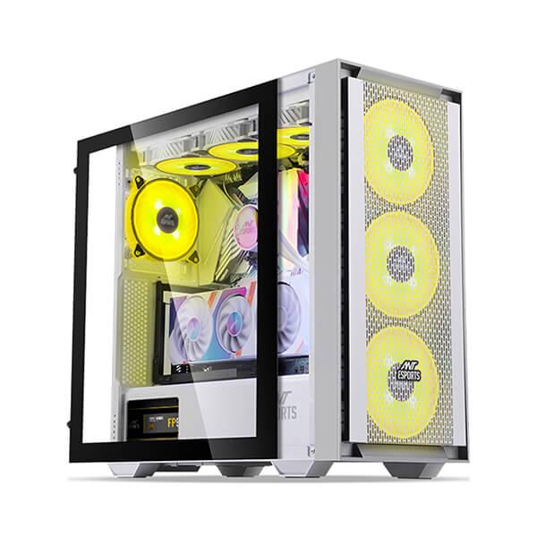 Ant Esports 690 Air ARGB (E-ATX) Cabinet (White)