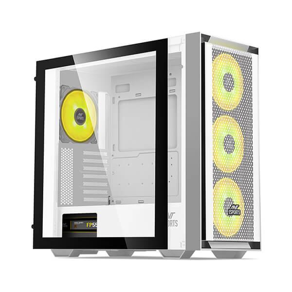 Ant Esports 690 Air ARGB (E-ATX) Cabinet (White)