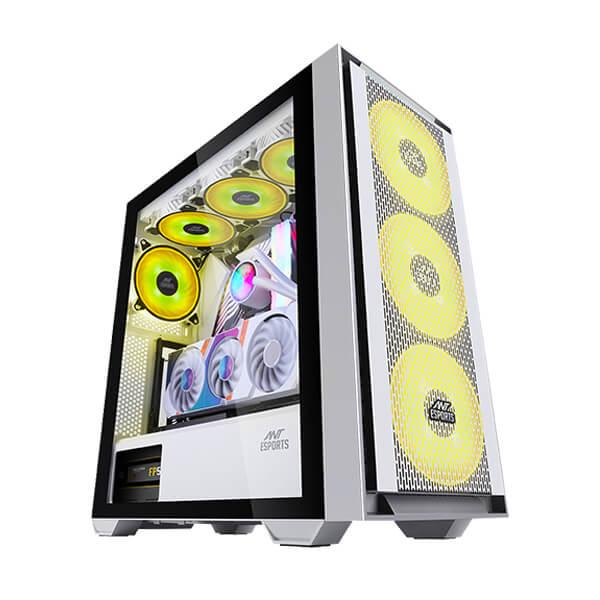 Ant Esports 690 Air ARGB (E-ATX) Cabinet (White)