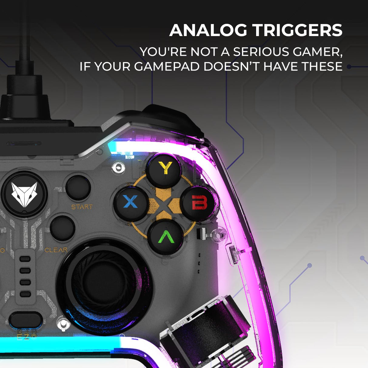 Amkette Evofox Elite X RGB Wired Gamepad