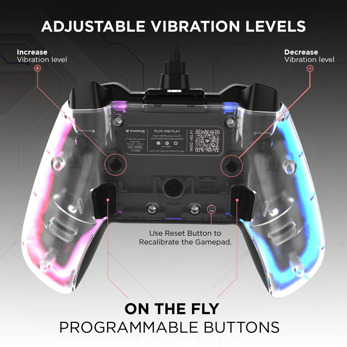 Amkette Evofox Elite X RGB Wired Gamepad