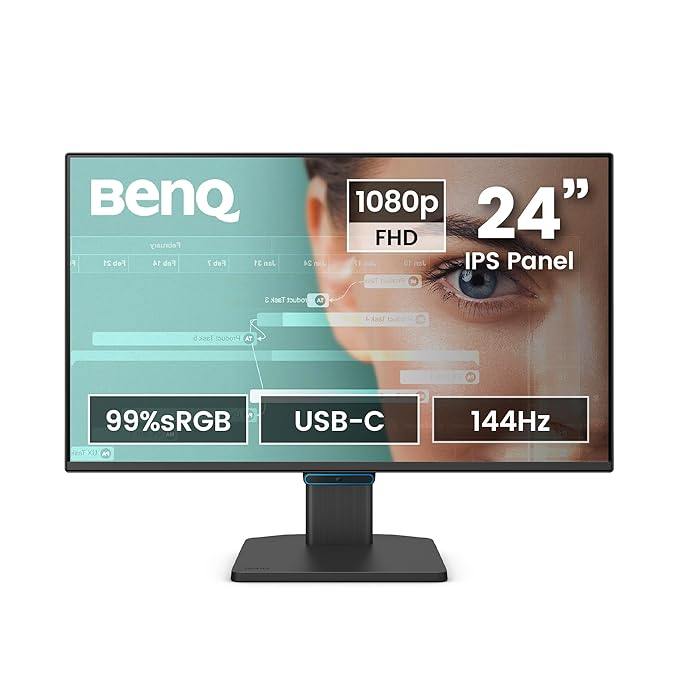 BenQ GW2490C Eye-Care 23.8 Inch IPS FHD 144Hz Monitor
