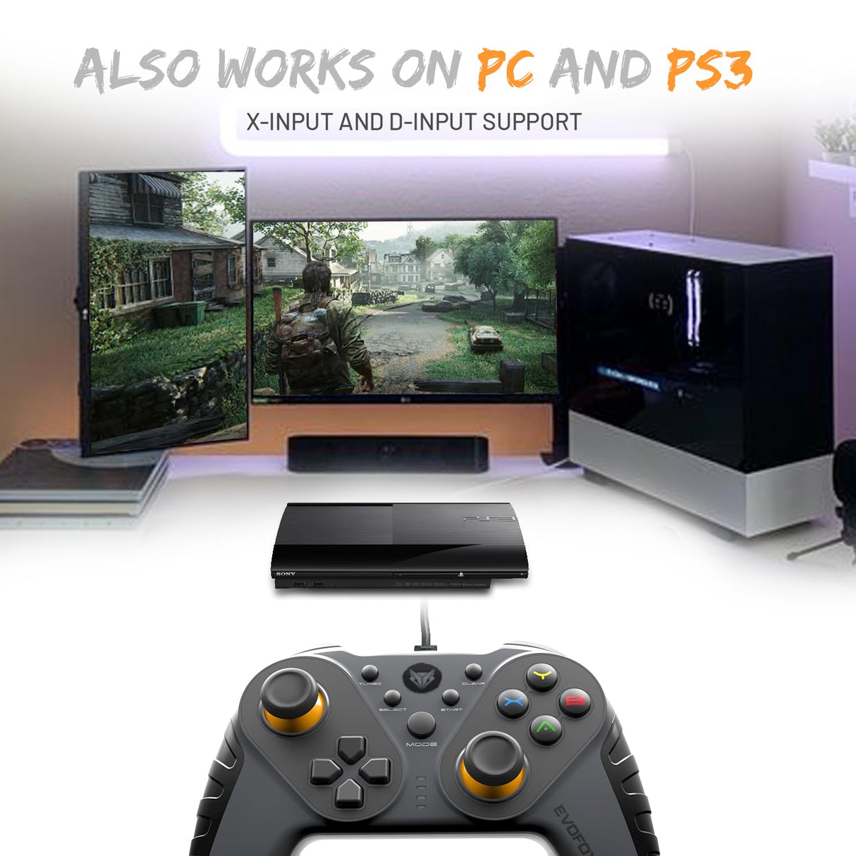 Amkette Evofox Elite Ops Wired Gamepad