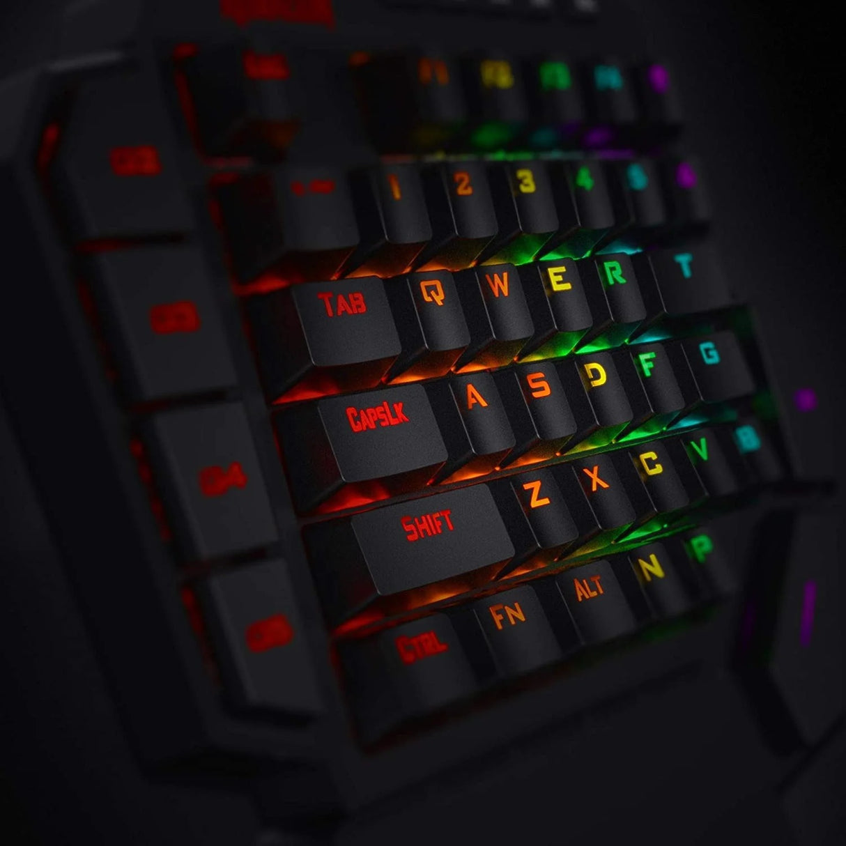 Diti K585 - One Handed Wired RGB Mechanical Keyboard (Blue Switch)