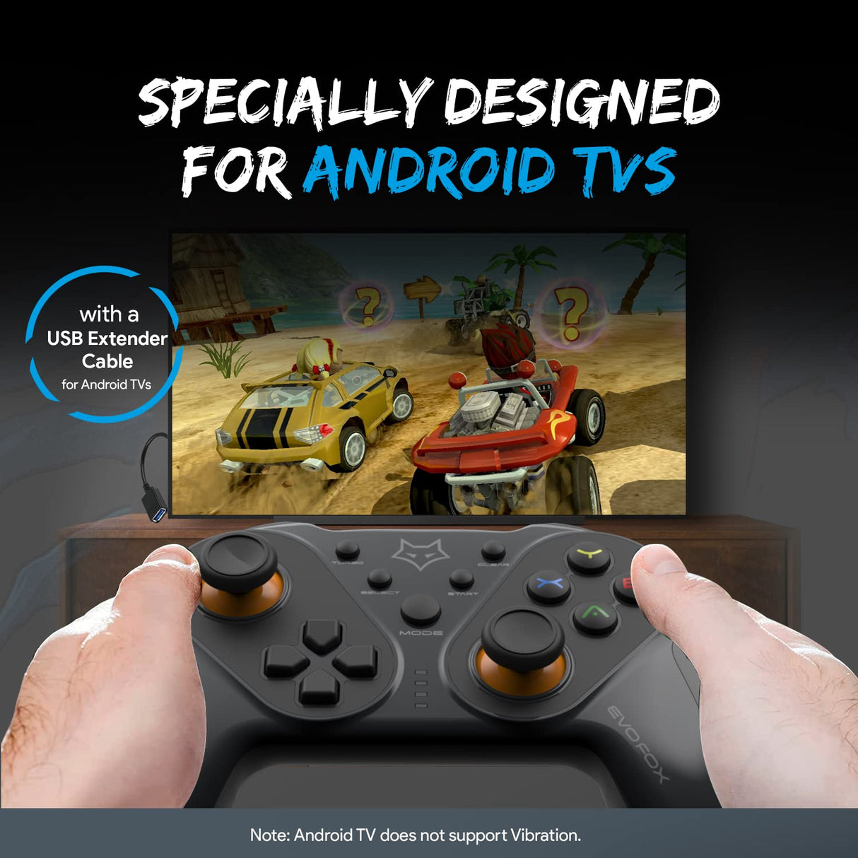 Amkette Evofox Elite Ops Wireless Gamepad