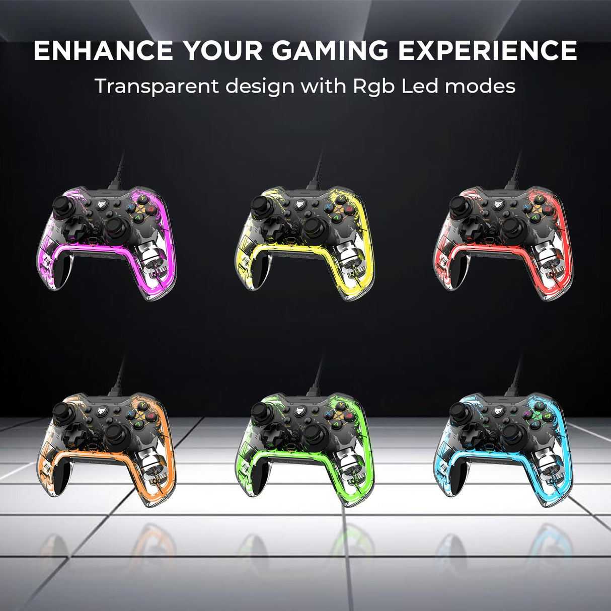 Amkette Evofox Elite X RGB Wired Gamepad