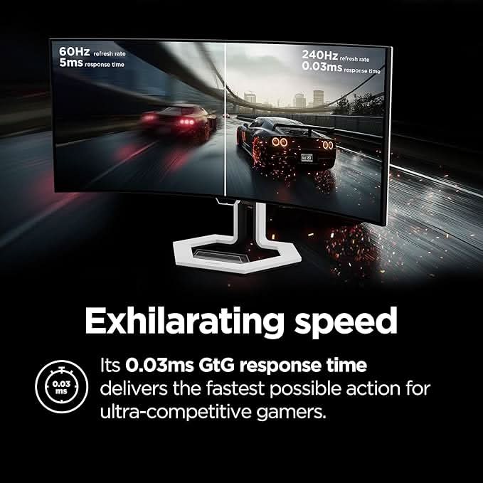 Lenovo Legion PRO 34WD-10 34inch 240Hz WQHD OLED Curved Gaming Monitor