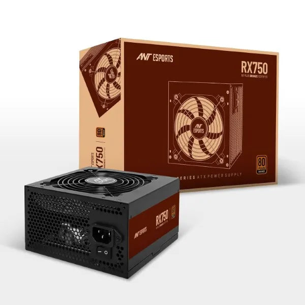 Ant Esports RX750 80 Plus Bronze Gaming Power Supply