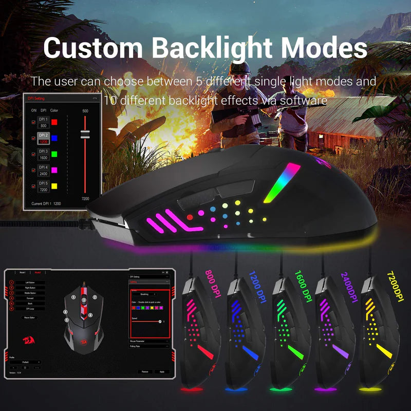 Centrophorus M601 Rgb Wired Mouse
