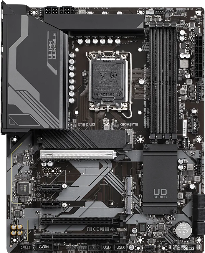 Gigabyte Z790 UD Intel Motherboard Supports Intel 12th, 13th & 14th Gen Processors