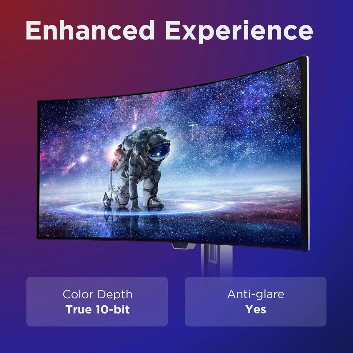 Lenovo Legion PRO 34WD-10 34inch 240Hz WQHD OLED Curved Gaming Monitor