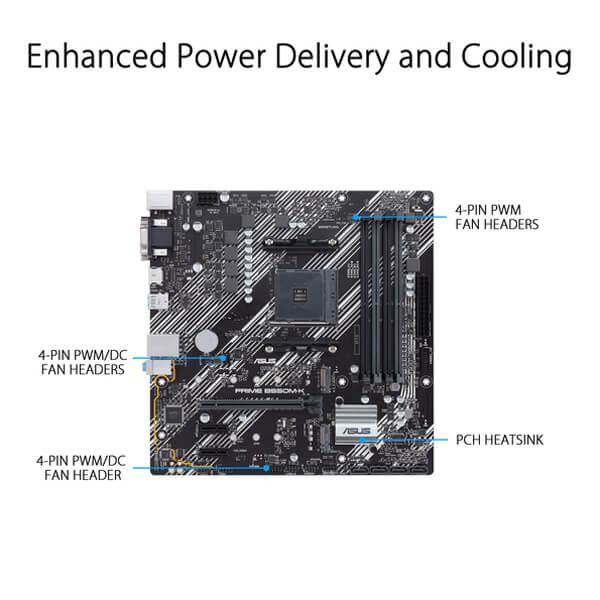 Asus Prime B550M-K Motherboard