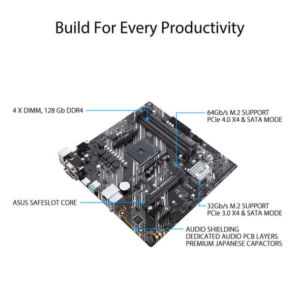 Asus Prime B550M-K Motherboard