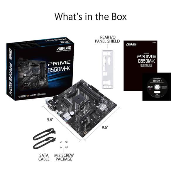 Asus Prime B550M-K Motherboard