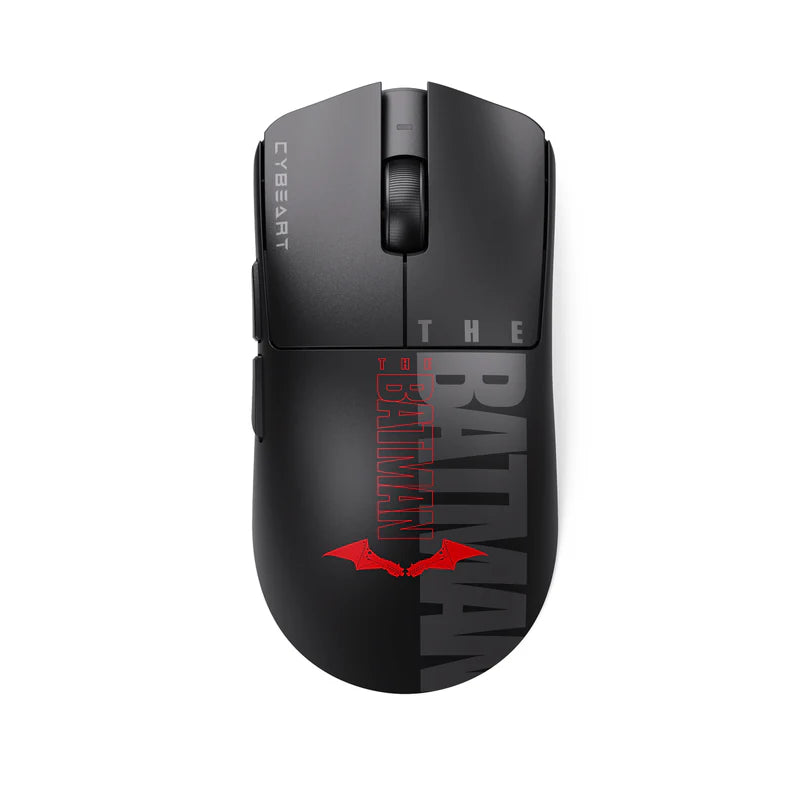 Cybeart Artemis - The Batman - 1K 52g Ultra-light Hot-Swap Battery Tri-Mode Wireless Gaming Mouse