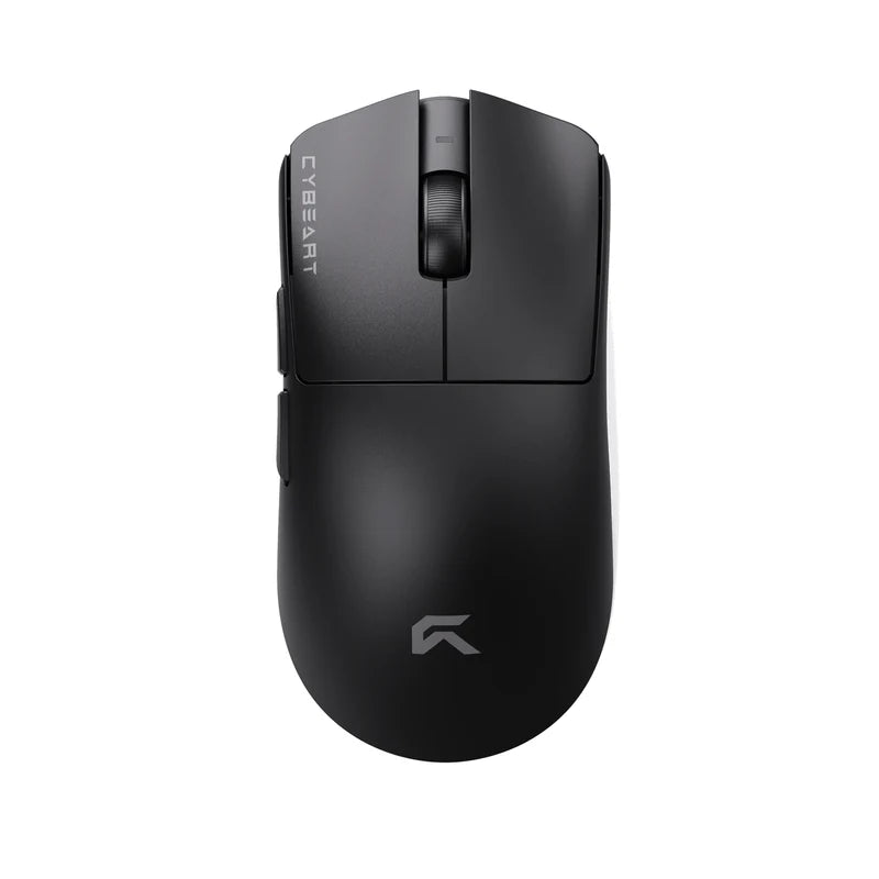 Cybeart Artemis - 1K 52g Ultra-light Hot-Swap Battery Tri-Mode Wireless Gaming Mouse - Black