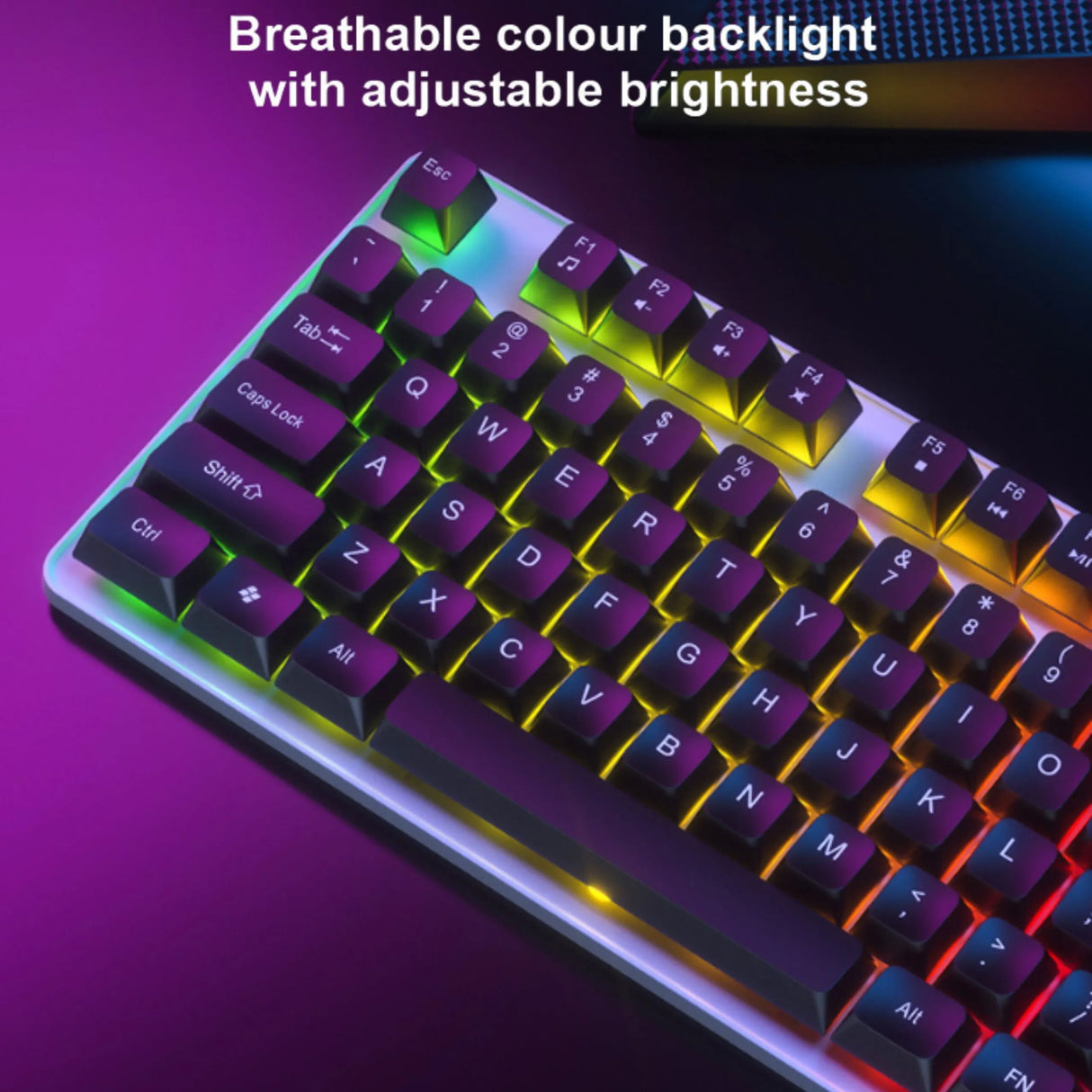 Aula F3061 Membrane Keyboard & Mouse Combo | Black (F3061Combo)