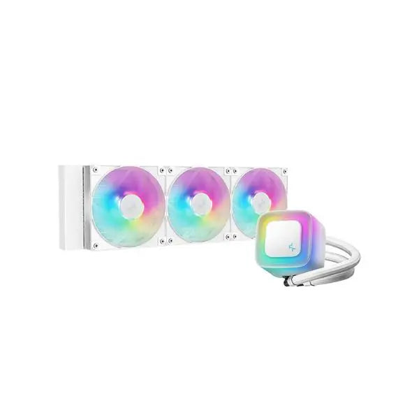 Deepcool LE360 V2 360mm CPU Liquid Cooler White (R-LE360-WHAMMN-G-2)