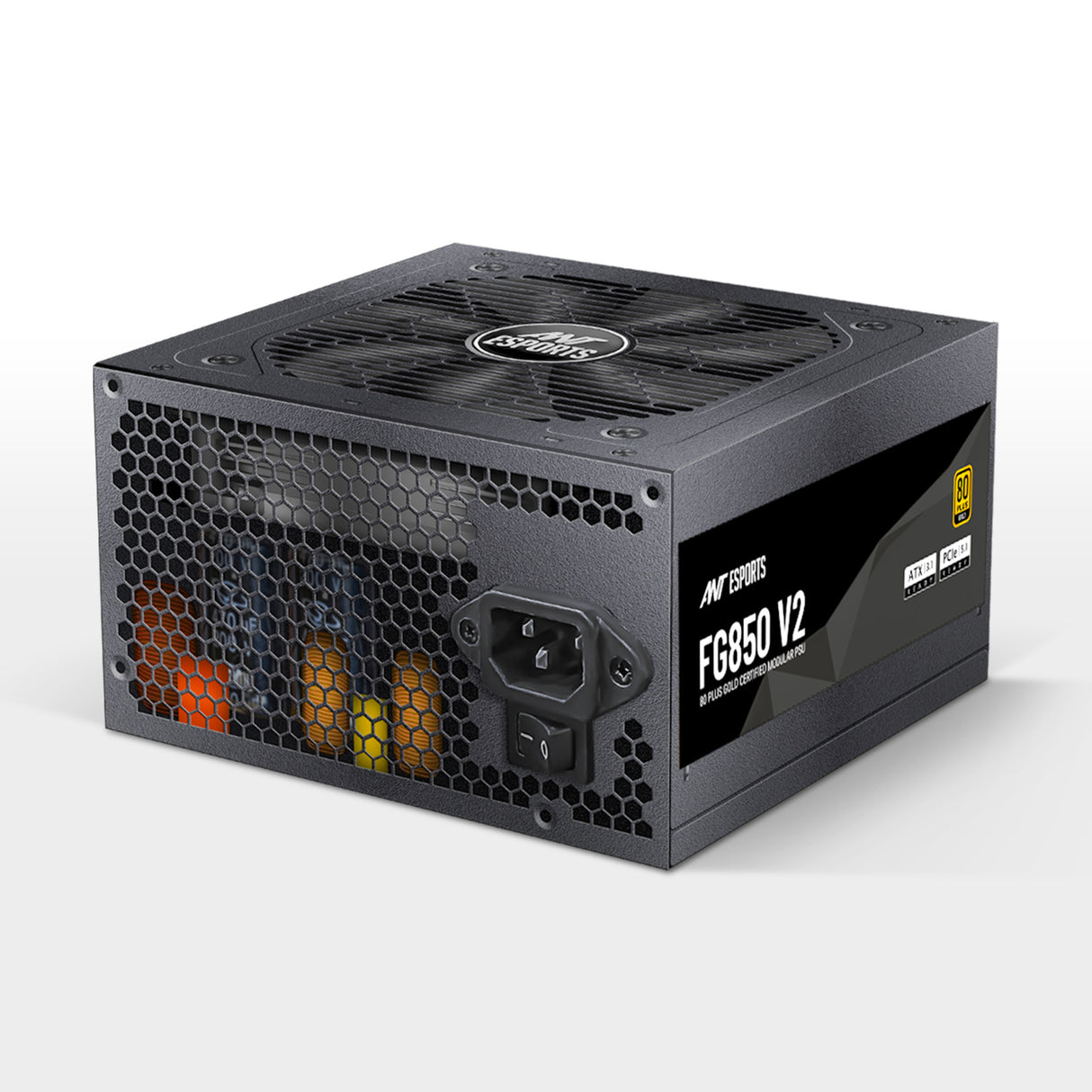 Ant Esports FG850 V2 850W 80+Gold Full Modular ATX 3.1 & PCIe 5.1 Black Power Supply