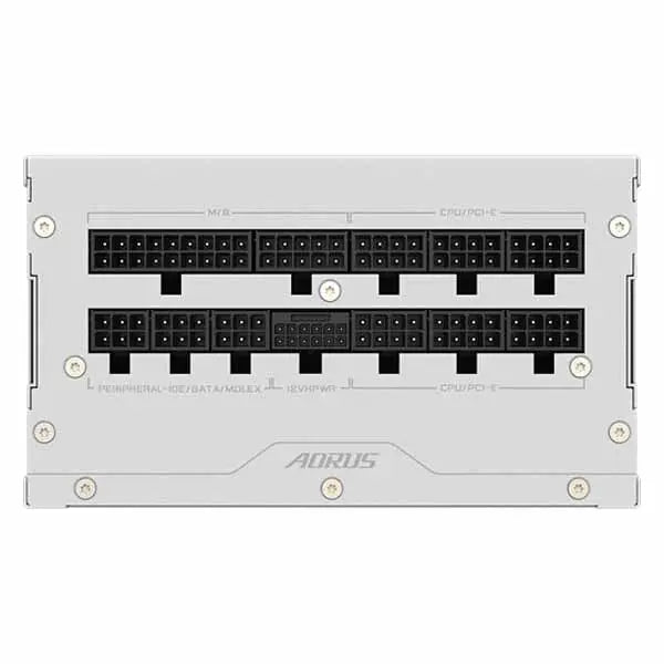 Gigabyte AORUS ELITE ICE 1000W 80 PLUS Platinum Modular ATX Power Supply (White)