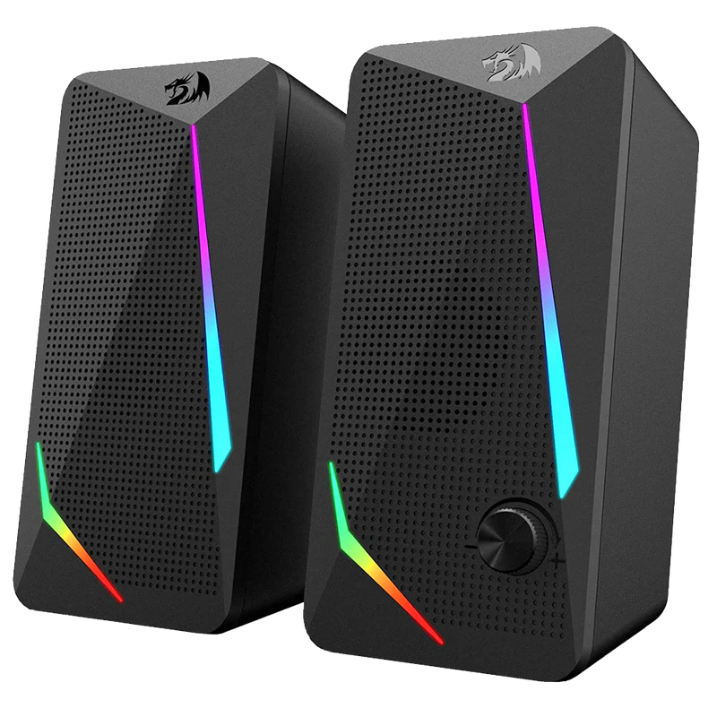 WALTZ GS510- RGB 2.0 Channel Gaming Wired Desktop Speakers