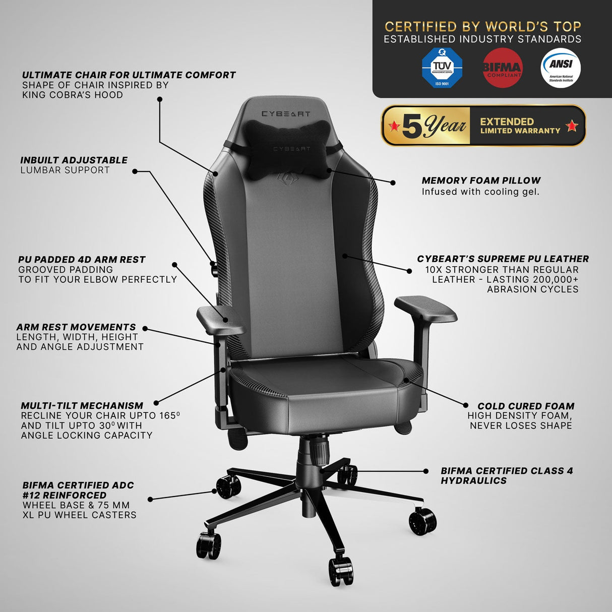 Apex Series - Ghost Edition Chair
