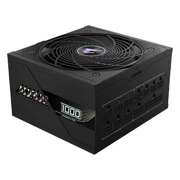 Gigabyte AORUS ELITE 1000W 80 PLUS Platinum Modular ATX Power Supply (Black)