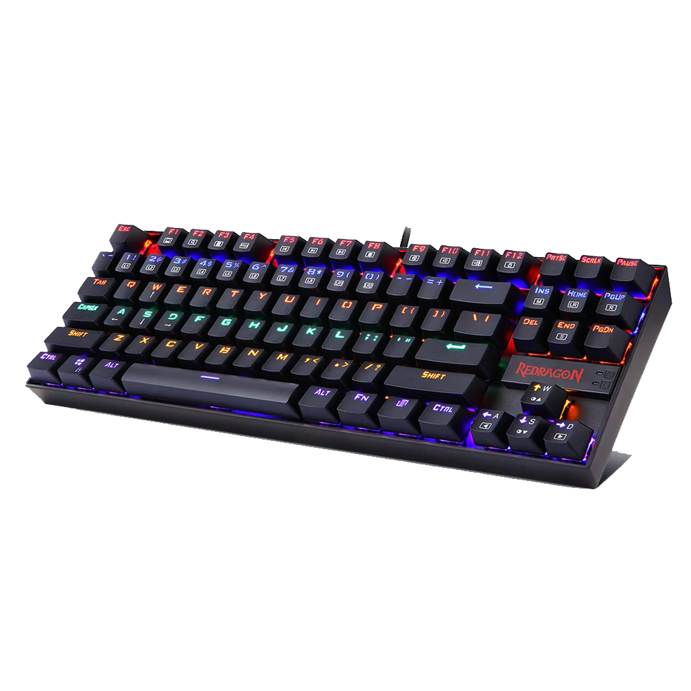 Kumara K552 - TKL Wired Mechnical Keyboard Rainbow (Red Switch)